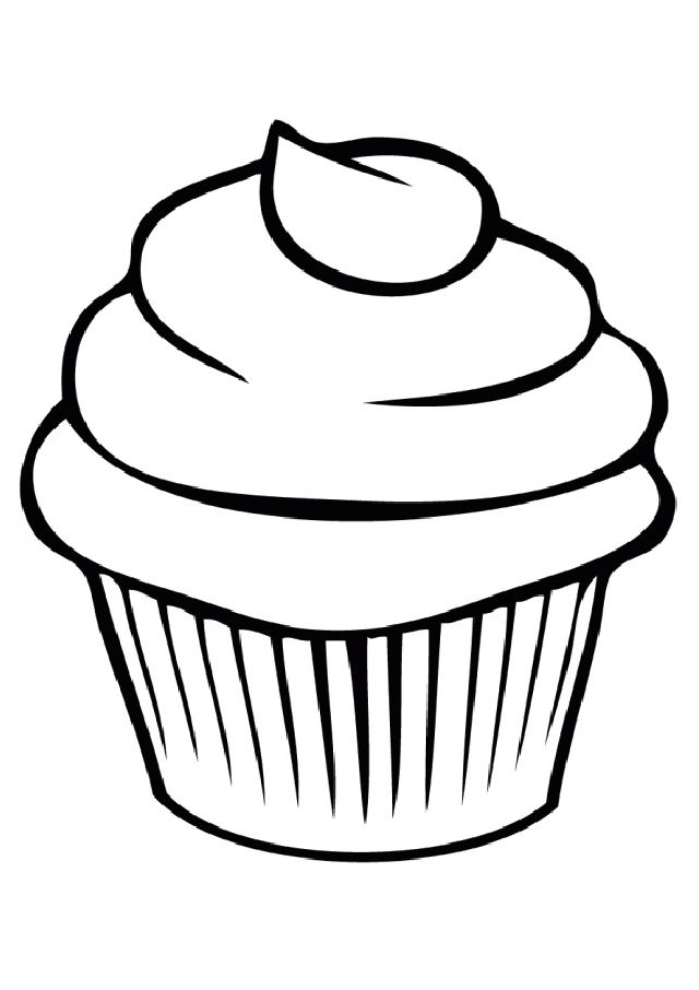 25 Free Cupcake Coloring Pages for Kids and Adults