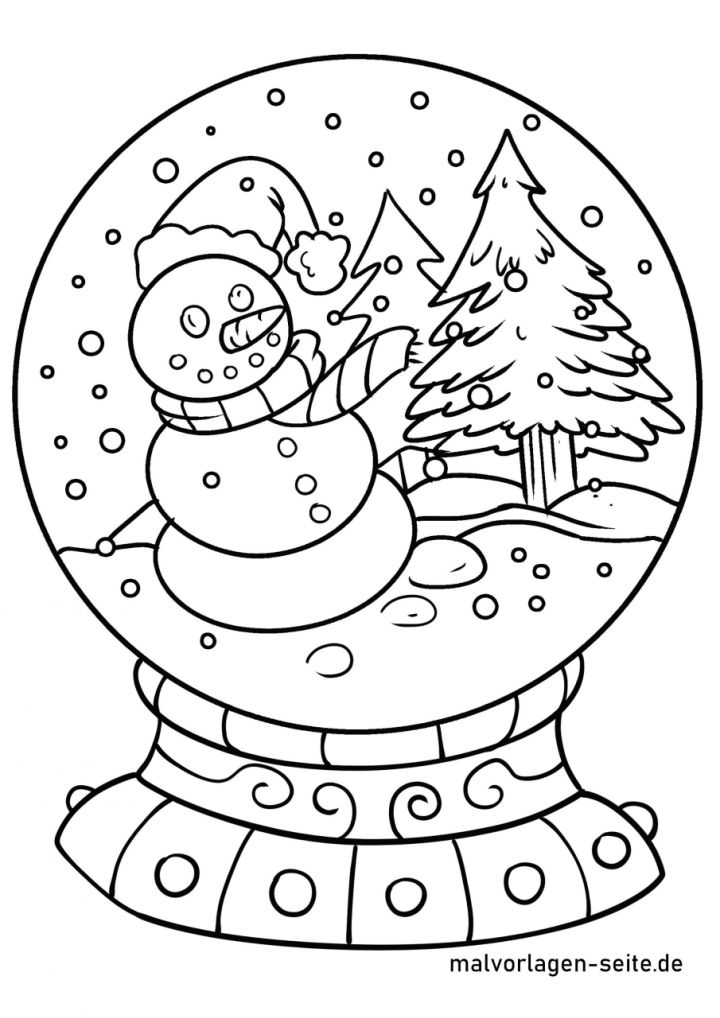 25 Free Winter Coloring Pages for Kids and Adults