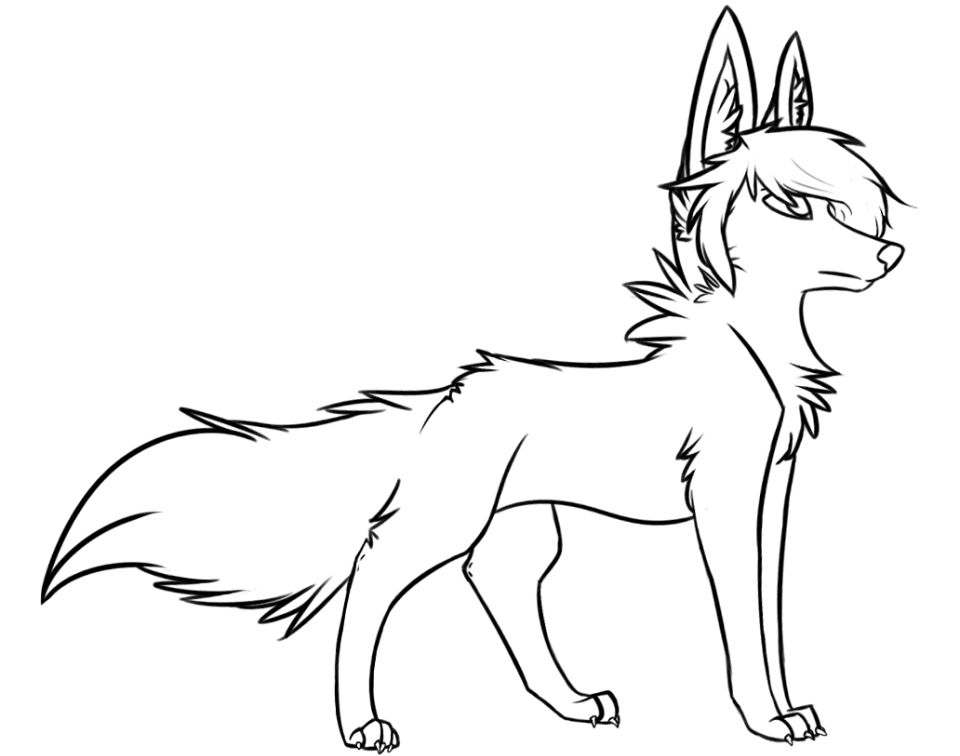 25 Free Wolf Coloring Pages for Kids and Adults - Blitsy