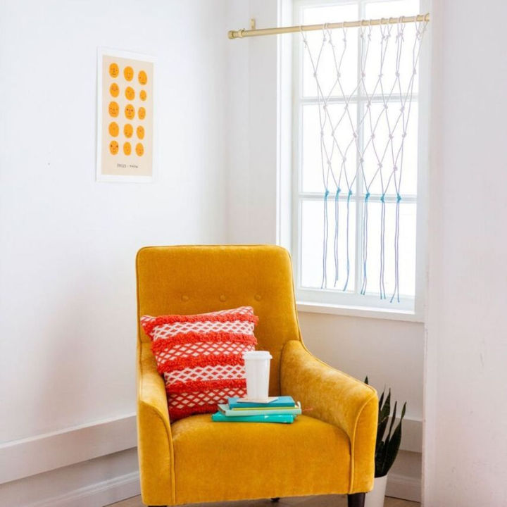 DIY Macrame Curtains - Step by Step Instructions - Blitsy