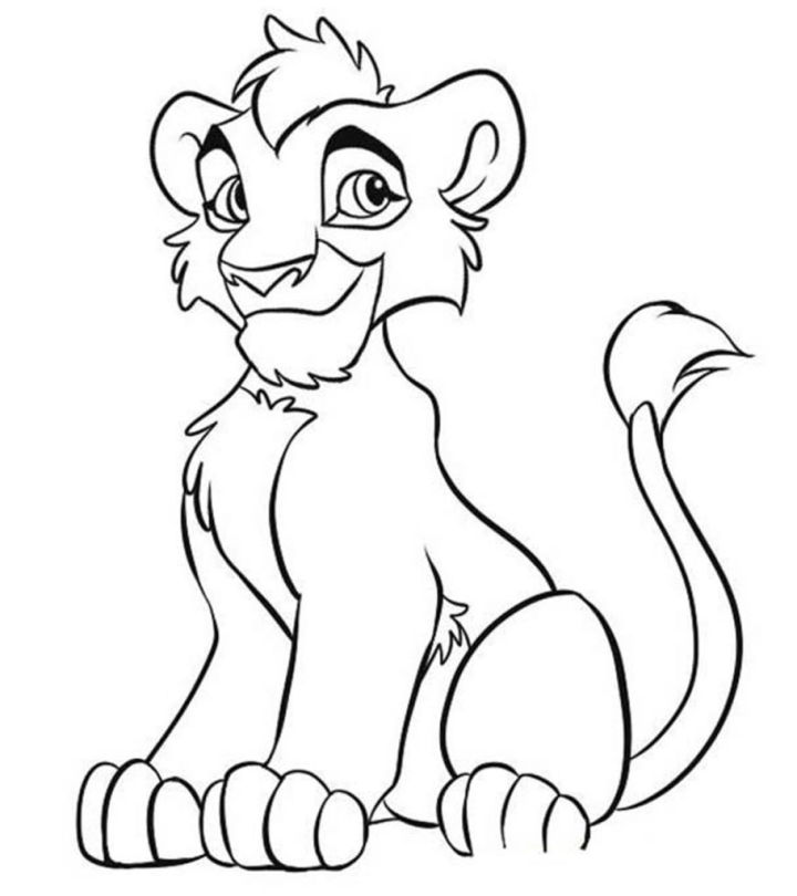 25 Free Lion Coloring Pages for Kids and Adults - Blitsy