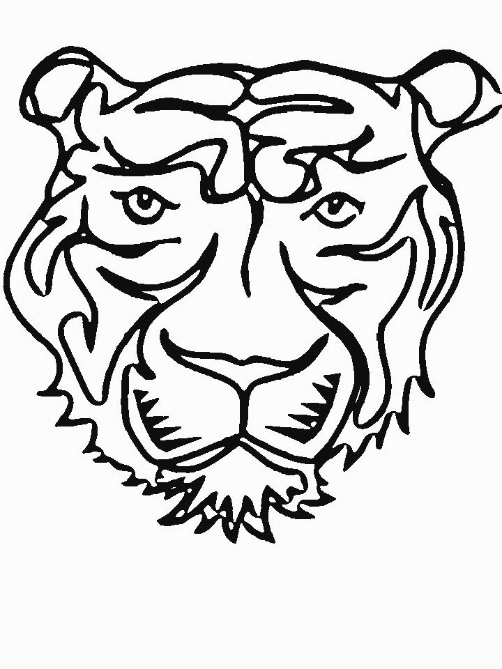 25 Free Tiger Coloring Pages for Kids and Adults - Blitsy
