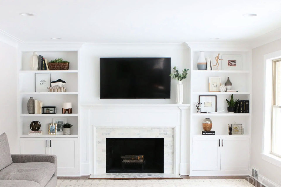 30 Fireplace Tile Ideas That Are Pretty and Practical - Blitsy