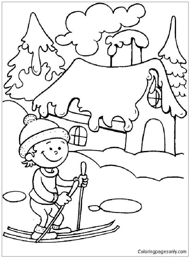 25 Free Winter Coloring Pages for Kids and Adults