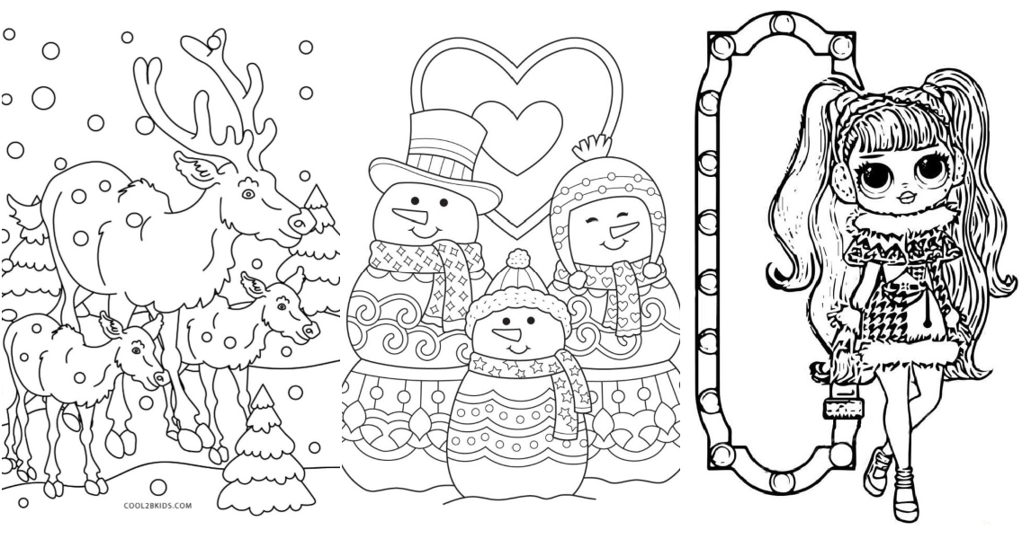 Free Printable Winter Coloring Pages For Kids