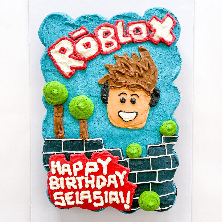 20 Creative Roblox Cake Ideas Blitsy Amazing Roblox Cupcake Cake 
