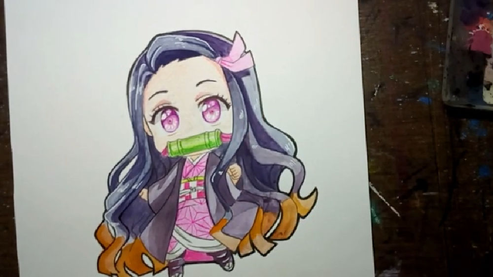 20 Easy Nezuko Drawing Ideas How To Draw Nezuko 6161