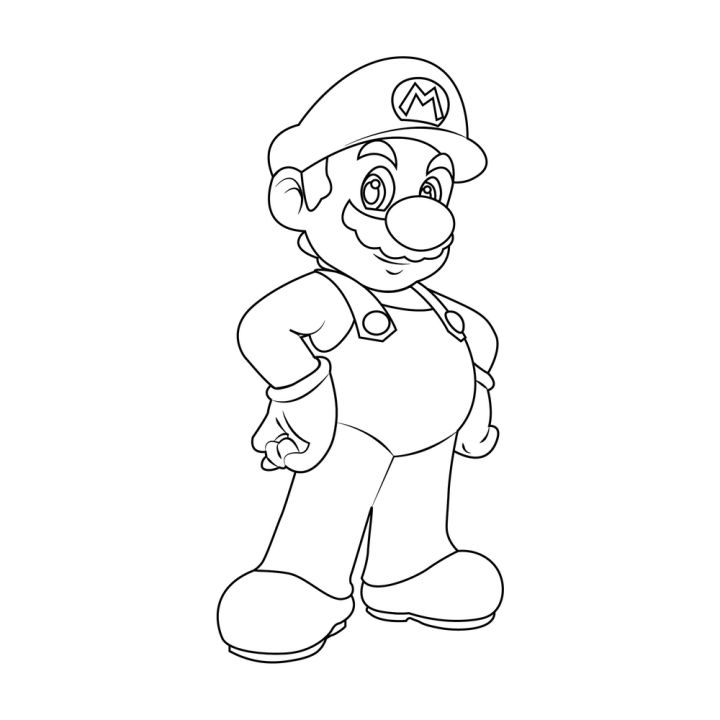 25 Easy Mario Drawing Ideas - How to Draw Mario