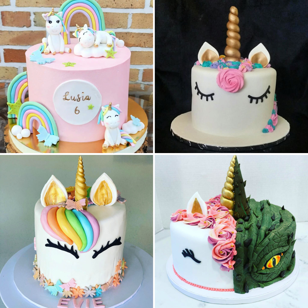 25 Pretty Unicorn Cake Ideas - Blitsy