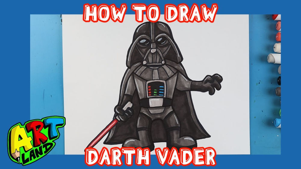 25 Easy Darth Vader Drawing Ideas - How to Draw image.