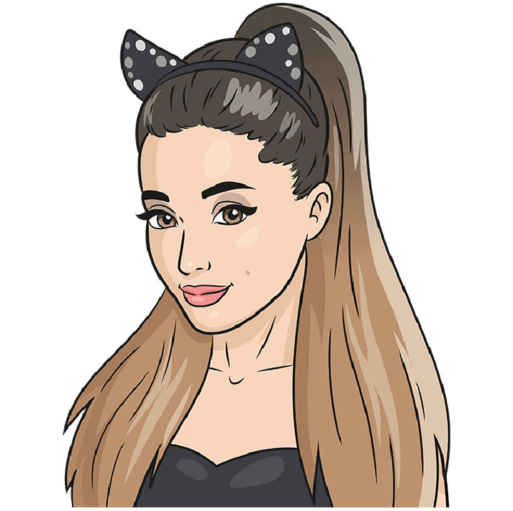 20 Ariana Grande Drawing Ideas - How to Draw Ariana Grande