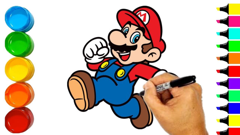 25 Easy Mario Drawing Ideas - How to Draw Mario