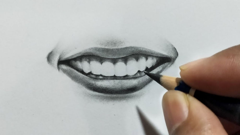 25 Easy Smile Drawing Ideas Smile Drawing Reference