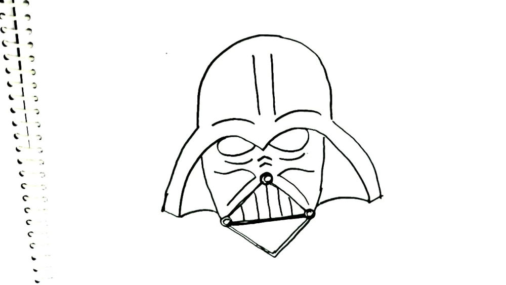 25 Easy Darth Vader Drawing Ideas - How to Draw