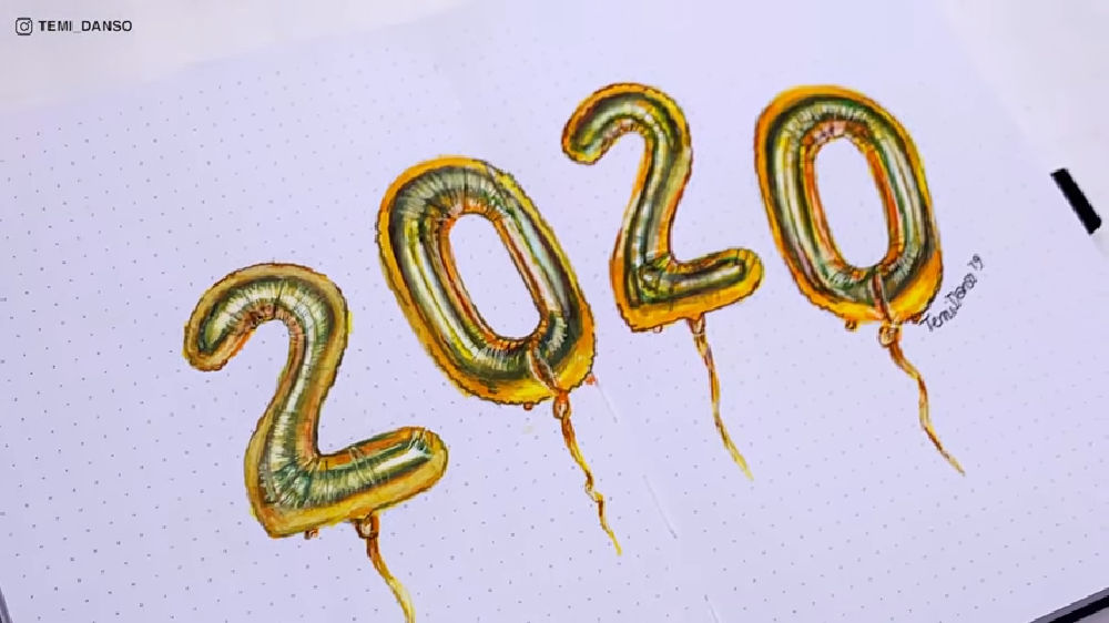 25 Easy Balloon Drawing Ideas - How to Draw Balloons