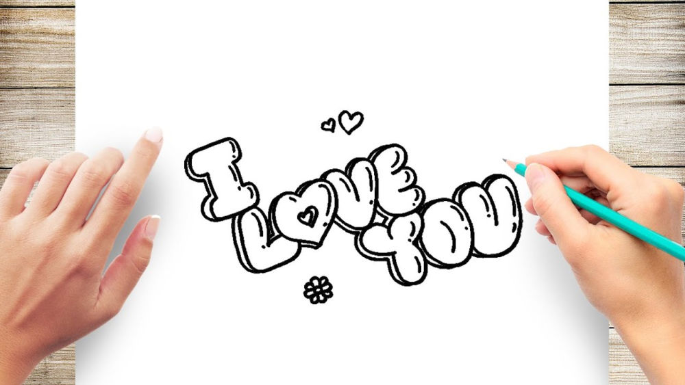 25 Easy Love Drawing Ideas How to Draw the Love