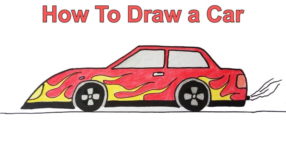 25 Easy Flames Drawing Ideas - How to Draw Flames