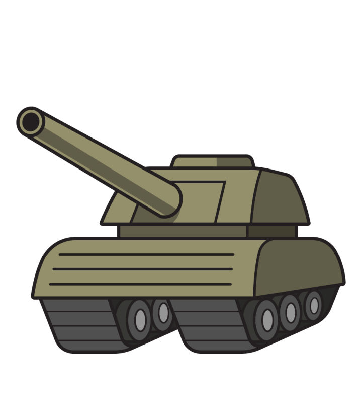 25 Easy Tank Drawing Ideas - How to Draw a Tank