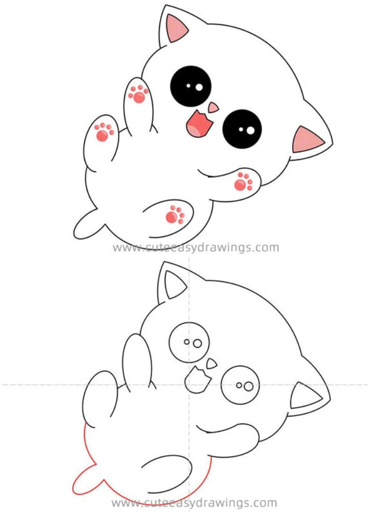 25 Easy Kitten Drawing Ideas How to Draw a Kitten