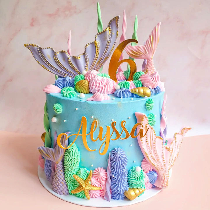 25 Unique Mermaid Cake Ideas Blitsy
