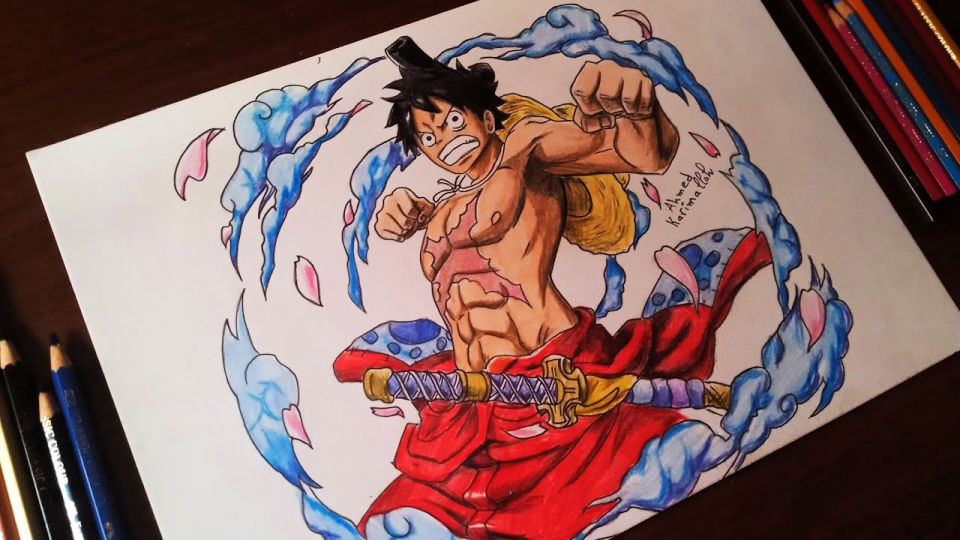 Easy Luffy Drawing Ideas How To Draw Luffy