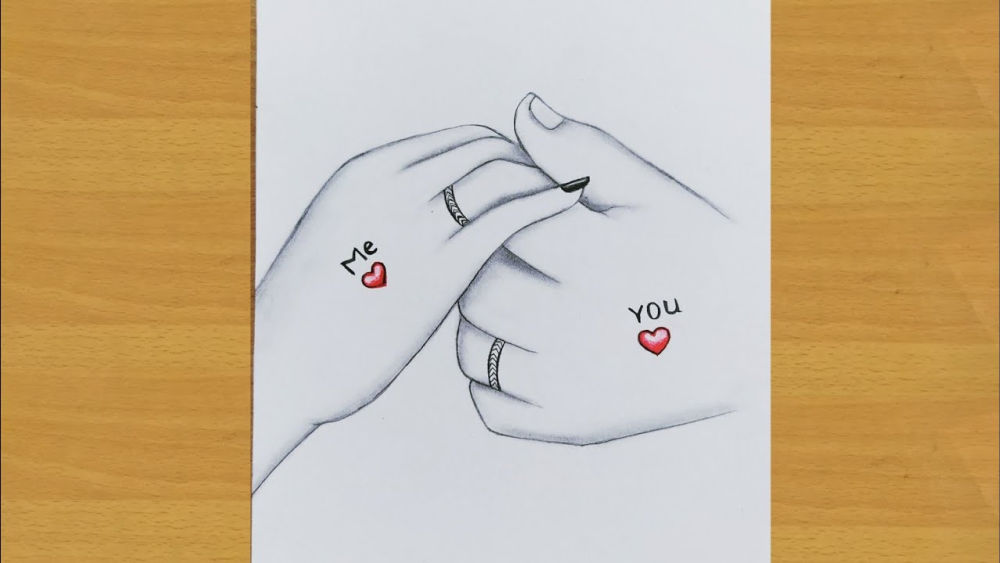 25 Easy Love Drawing Ideas - How to Draw the Love