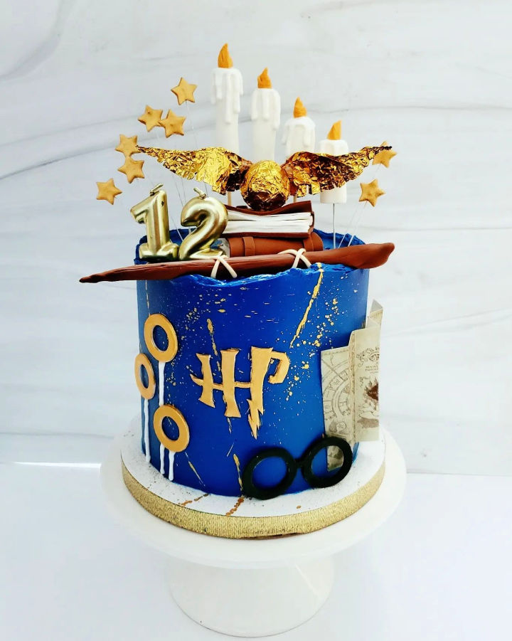 25 Unique Harry Potter Cake Ideas for Birthday Cake