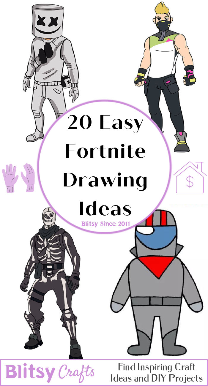 20 Easy Fortnite Drawing Ideas   How To Draw Fortnite