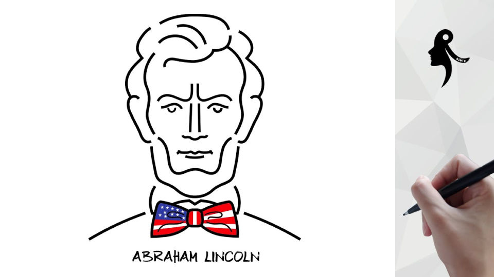 25 Easy Abraham Lincoln Drawing Ideas How to Draw
