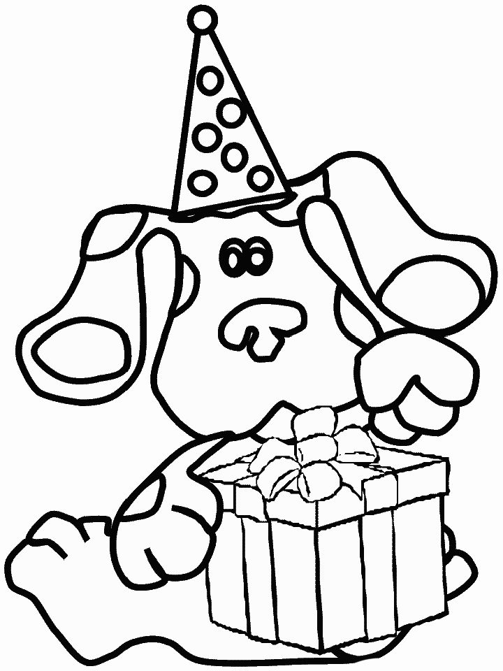 20 Free Blues Clues Coloring Pages for Kids and Adults