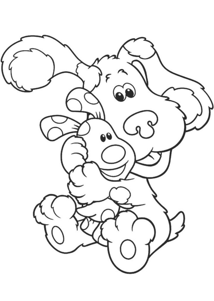 20 Free Blues Clues Coloring Pages for Kids and Adults