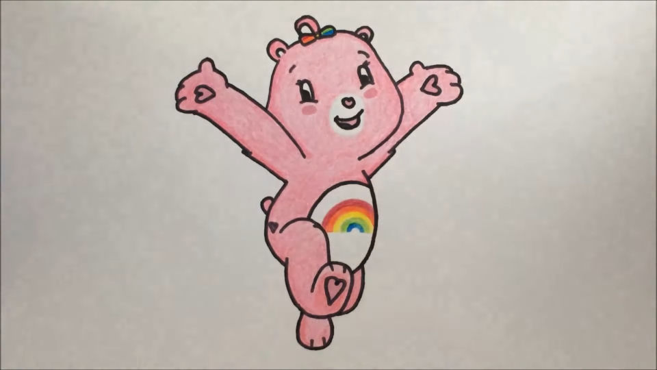 20 Easy Care Bear Drawing Ideas Step By Step Blitsy