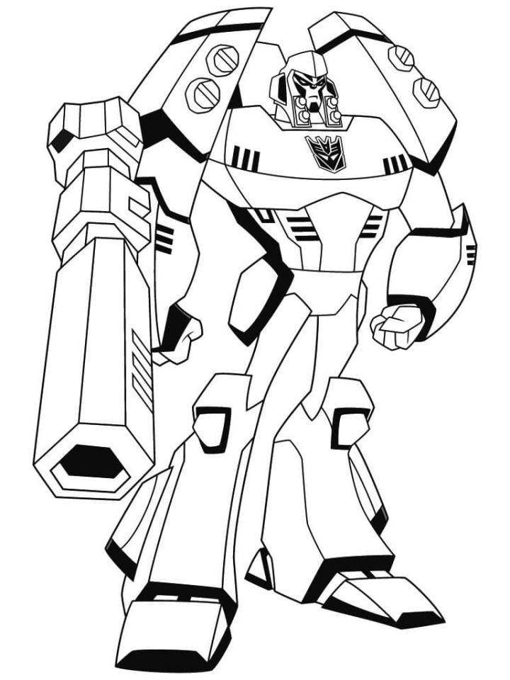 25 Free Transformers Coloring Pages for Kids and Adults