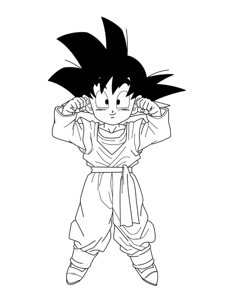 25 Free Dragon Ball Z Coloring Pages for Kids and Adults