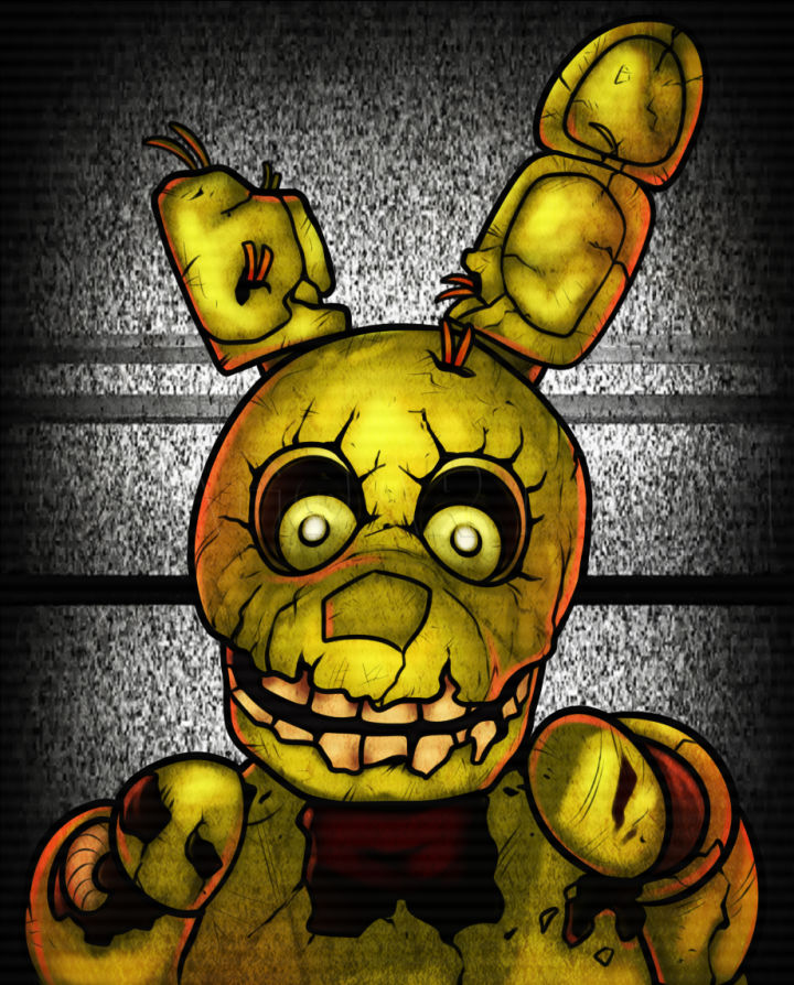 20 Easy Springtrap Drawing Ideas How to Draw Springtrap