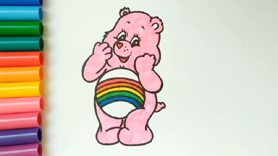 20 Easy Care Bear Drawing Ideas Step By Step Blitsy