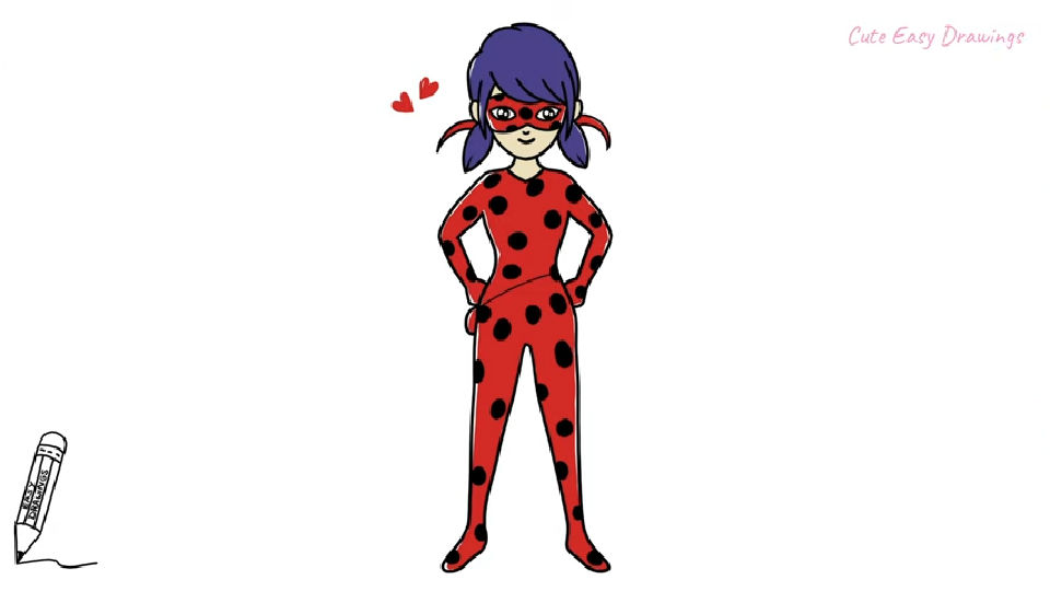 25 Easy Miraculous Ladybug Drawing Ideas How To Draw 3041