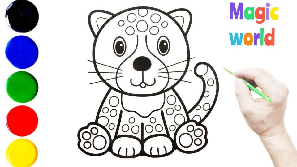 25 Easy Snow Leopard Drawing Ideas - How to Draw