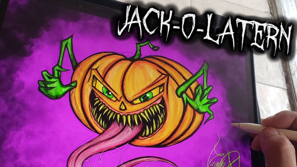 25 Easy Jack O Lantern Drawing Ideas How to Draw