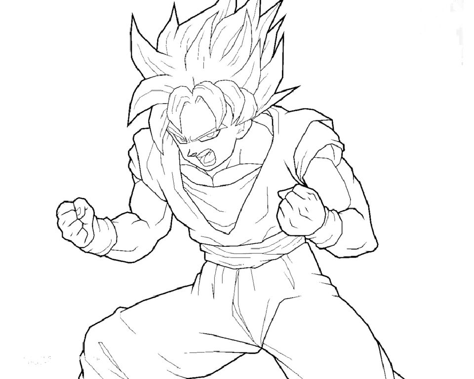 25 Free Goku Coloring Pages for Kids and Adults