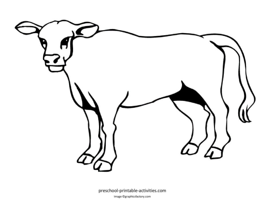 25 Free Cow Coloring Pages for Kids and Adults