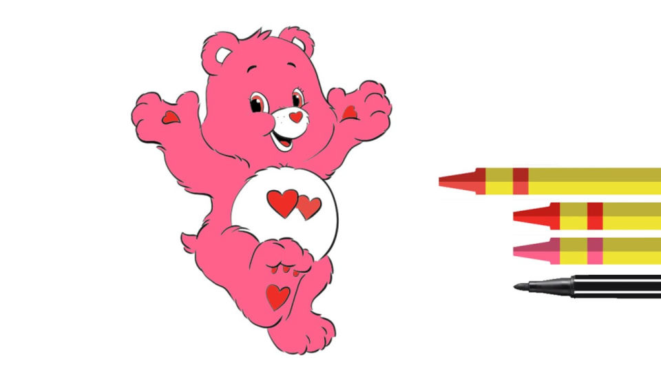 20 Easy Care Bear Drawing Ideas Step By Step Blitsy