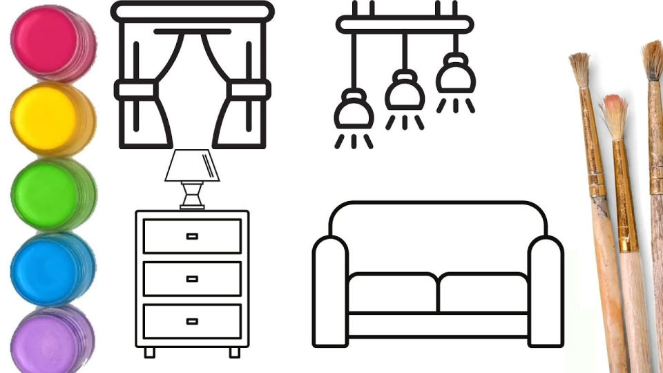 25 Easy Room Drawing Ideas - How to Draw a Room