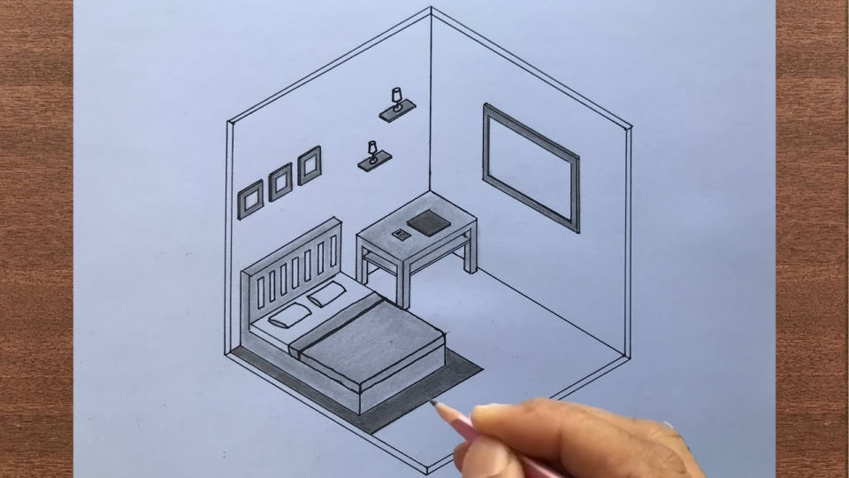 25 Easy Room Drawing Ideas How to Draw a Room