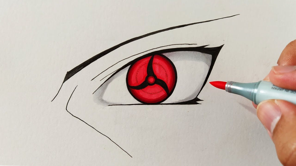 20 Easy Sharingan Drawing Ideas - How to Draw