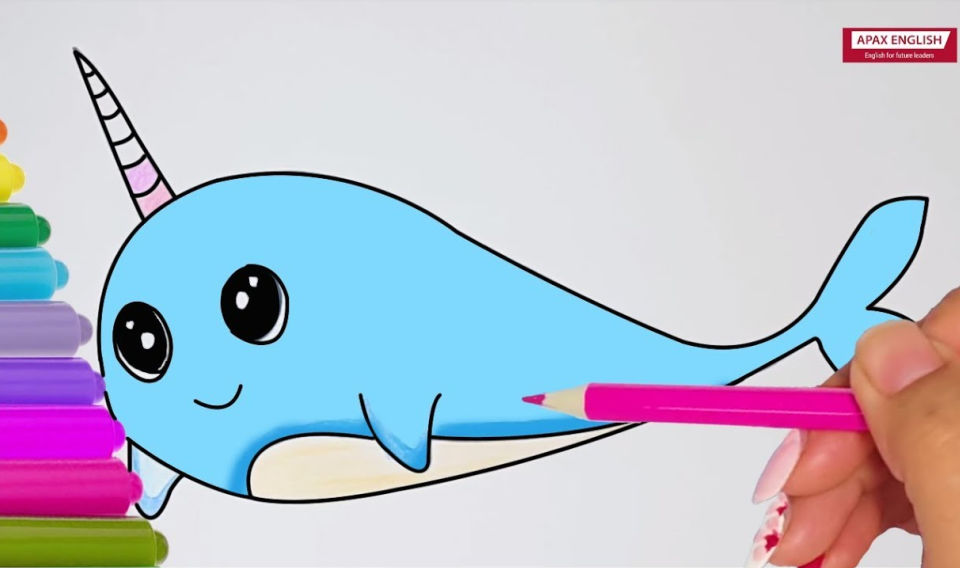 25 Easy Narwhal Drawing Ideas How To Draw A Narwhal