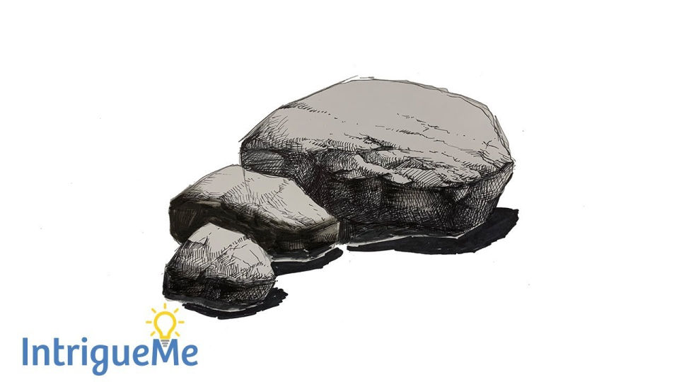 25 Easy Rocks Drawing Ideas - How to Draw Rocks