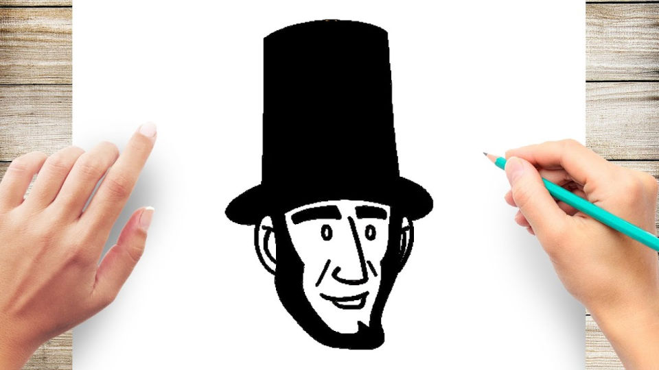 25 Easy Abraham Lincoln Drawing Ideas - How to Draw