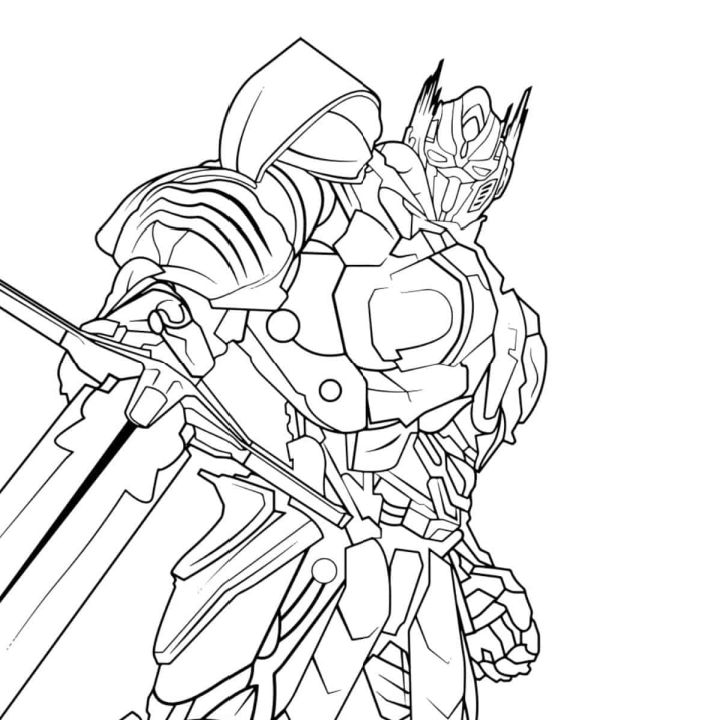 25 Free Transformers Coloring Pages For Kids And Adults