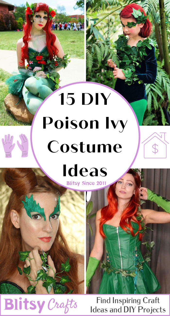 15 DIY Poison Ivy Costume Ideas for Halloween - SESO OPEN